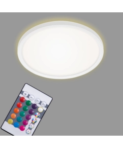 Plafoniera led con retroilluminazione con telecomando  29,3 cm, 1850 lm